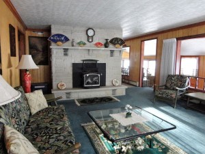 Living Room & Fireplace